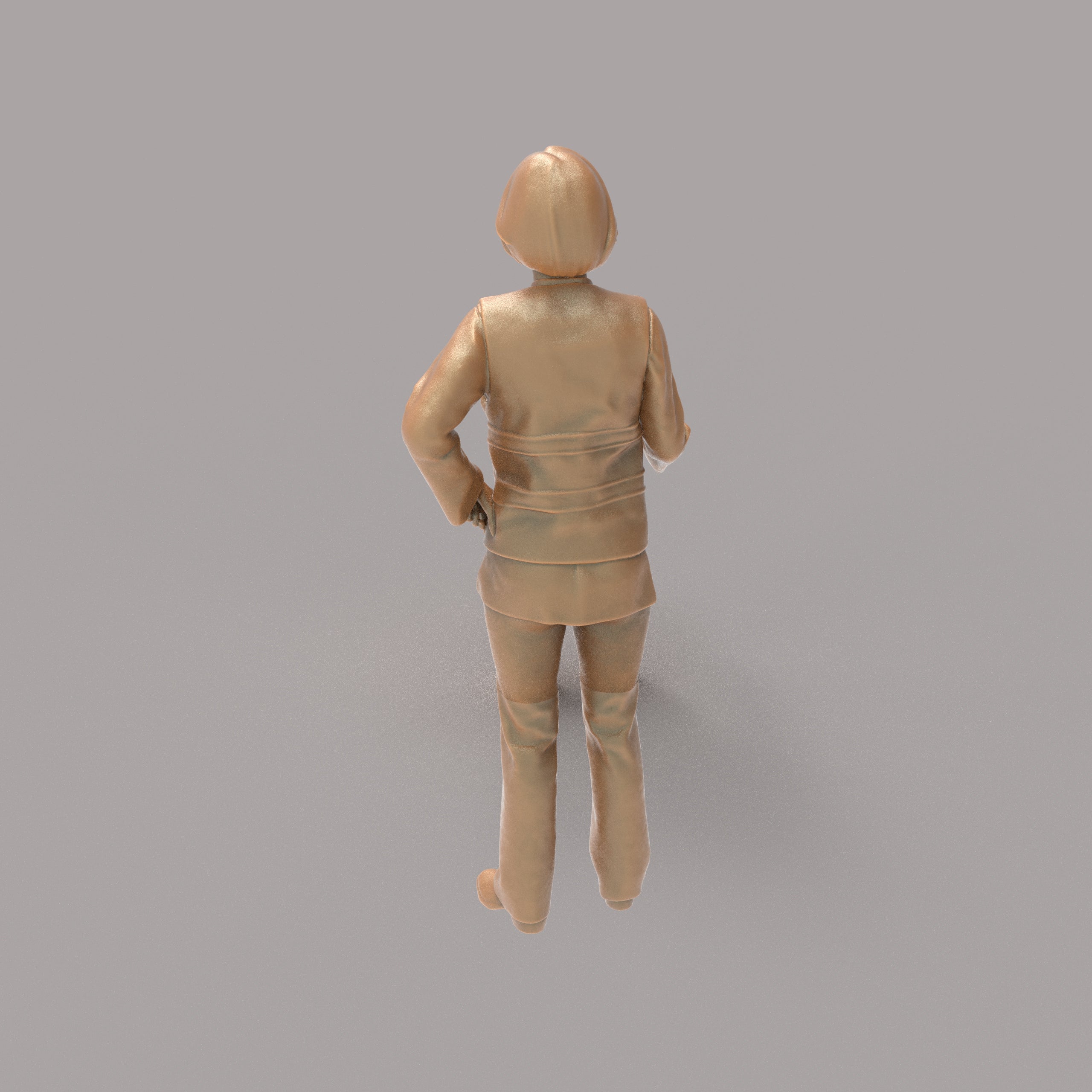 MM1332 Female Security Guard 03