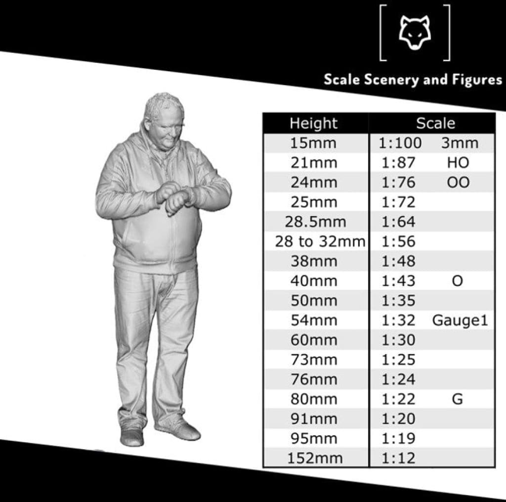 MM1038 Male Shop Keeper With Hand Out Figure